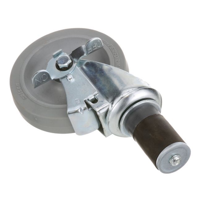 Ayrking Ayrb240 Roulette Pivotante À Tige Extensible De 5 Pouces Avec Frein