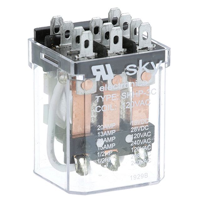Berkel Ber01-402675-00753 Relais Moteur 16 Ampères 120 Volts