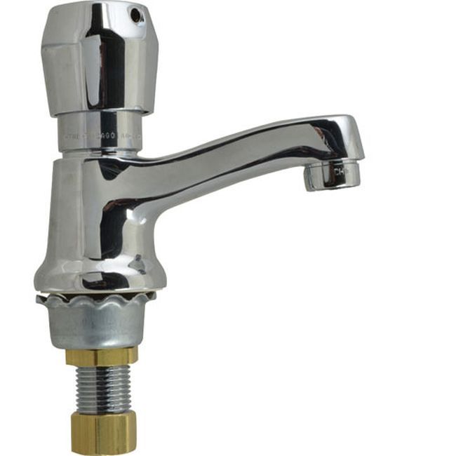 Chicago Faucet Chi333-665pshabcp Deck Mount Metering Faucet