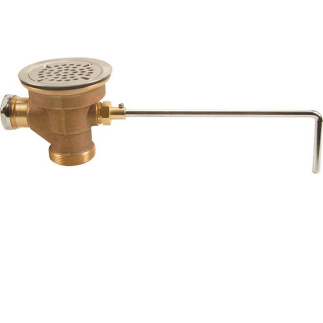 Fisher Fis22438 Vanne De Vidange À Visser En Laiton Avec Acier Inoxydable