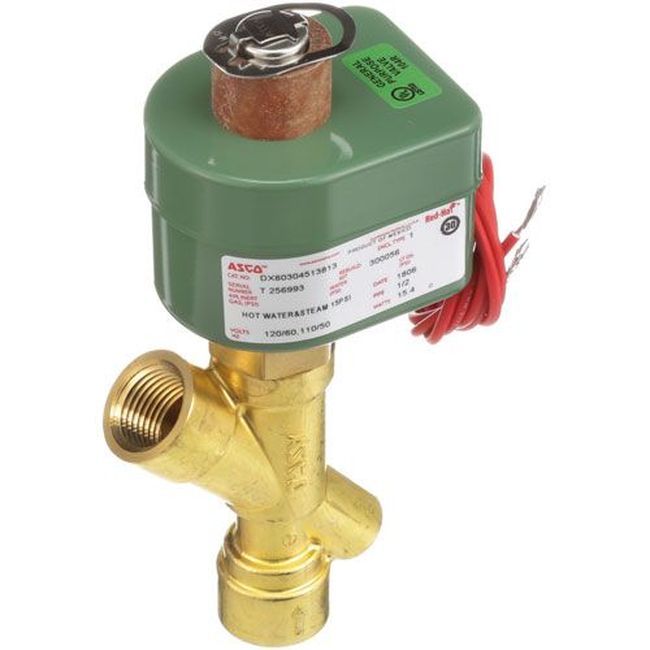 Groen Groz076651 Électrovanne De Vidange Asco 110/120 Volts 1/2 Po Fpt