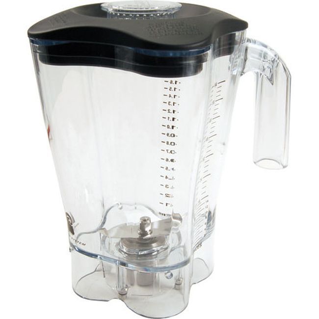 Hamilton Beach Ham6126-650 Récipient En Polycarbonate, Capacité De 64 Oz