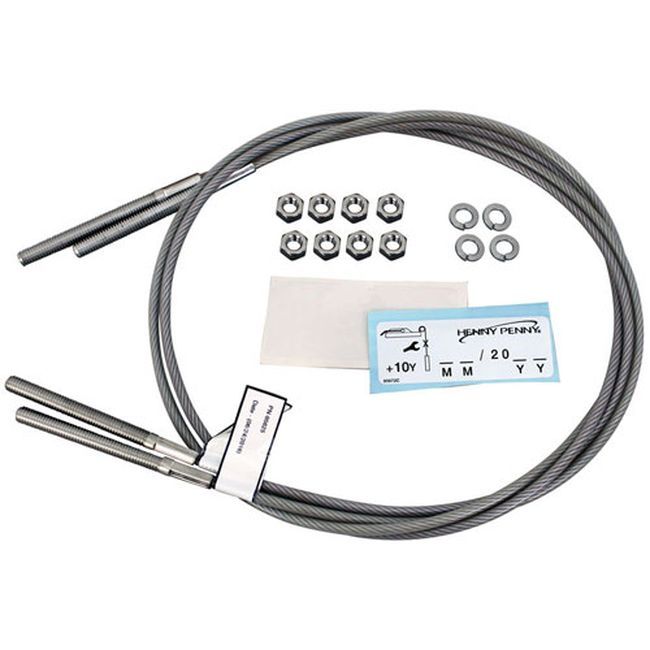 Henny Penny Hen140225 Pulley Cable Kit, 54.5 In