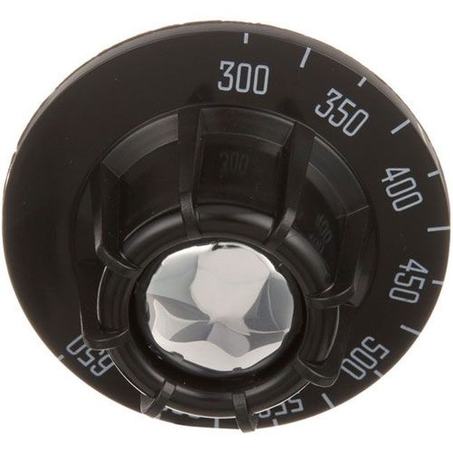 Montague Mtg1976-3 300-650 Black With White Print Dial With, 2-1/2 In Dia.