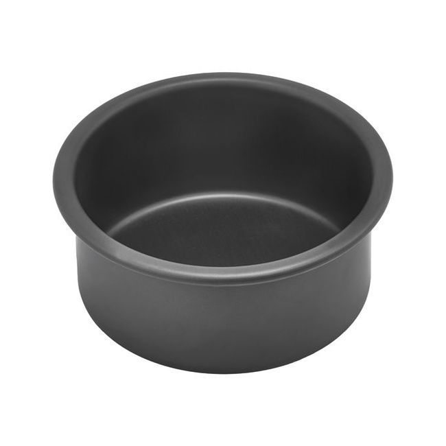 Winco Hac-042 Anodized Aluminum Round Cake Pan, 4 In