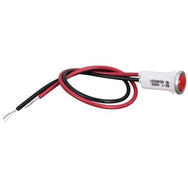 Feu De Signalisation Rouge 250 V Pour Trou De 1/2 Pouce, Référence Merco 000274sp
