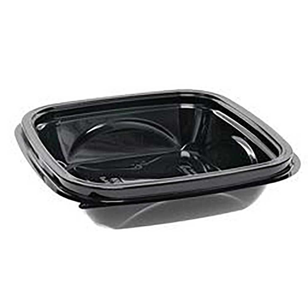 Earthchoice Bol Carré En Rpet Noir, Capacité De 8 Oz -- 504 Par Boîte