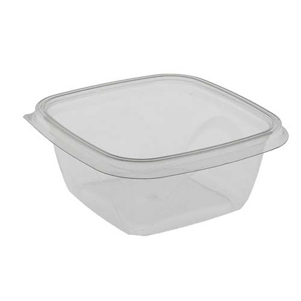 Pactiv Bol Carré Earthchoice Rpet 5 X 5 Po, Capacité De 16 Oz -- 504 Par Caisse
