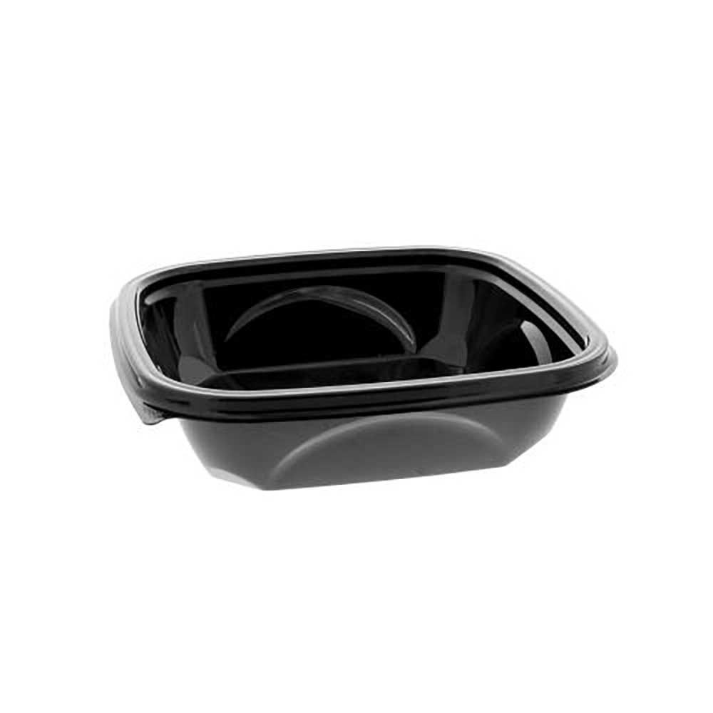 Pactiv Base De Bol Carrée Noire Earthchoice, 7,38 Po X 7,38 Po X 1,5 Po -- 300 Par Caisse