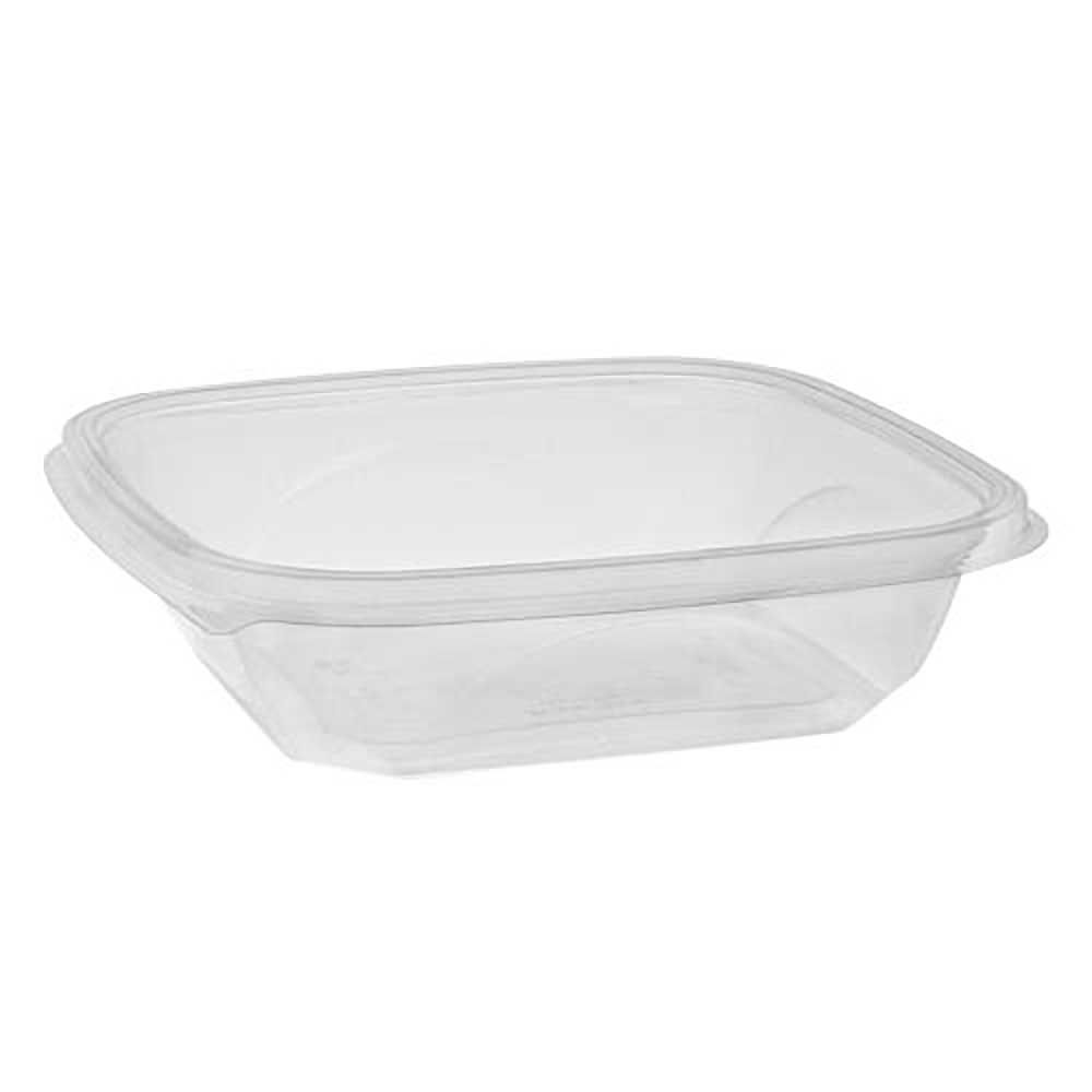 Pactiv Contenant À Salade Carré Transparent En Rpet, Capacité De 24 Oz -- 300 Par Boîte