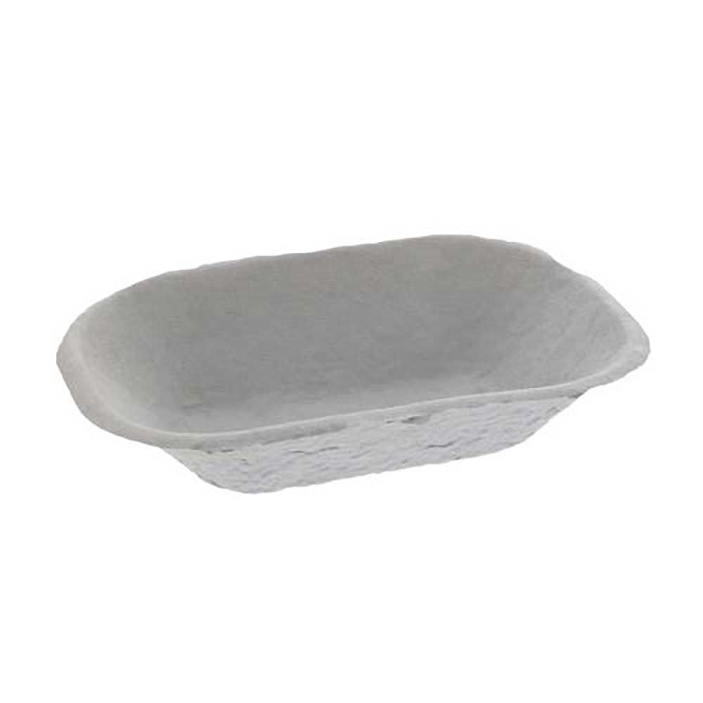 Earthchoice Plateau Alimentaire En Mélange De Fibres Moulées Naturelles Pulpex, Capacité De 8 Oz -- 920 Par Boîte