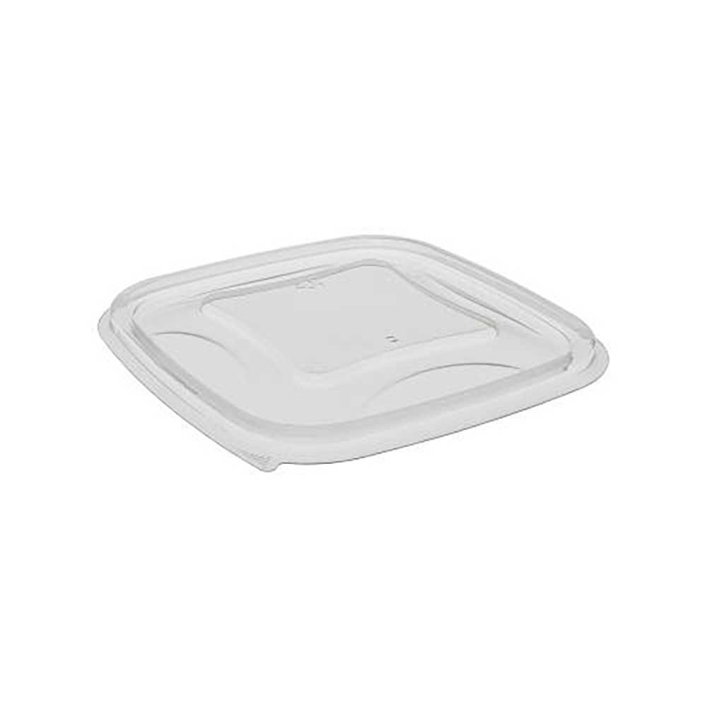 Pactiv Couvercle Plat Transparent Earthchoice Rpet Pour Bol Carré De 5 Po -- 504 Par Boîte