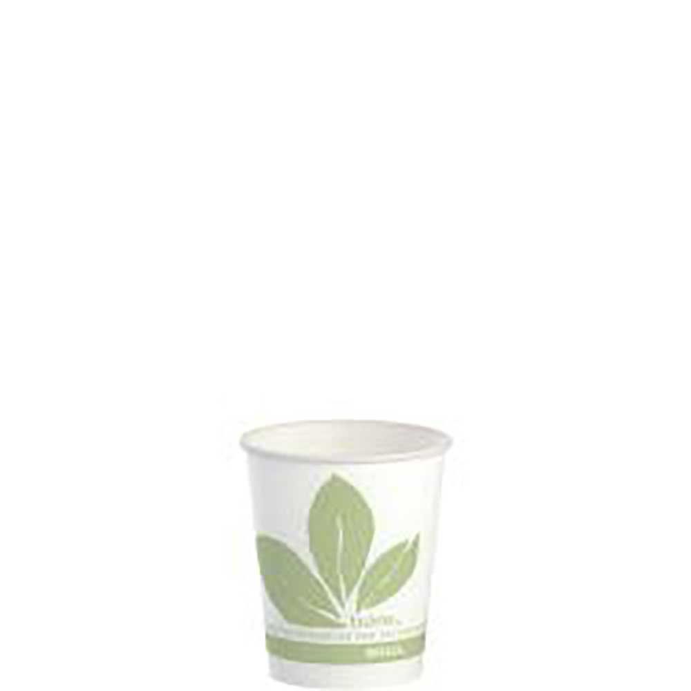 Solo Green/white Polylactic Acid Cold Cup, 5 Oz Capacity -- 3000 Per Case