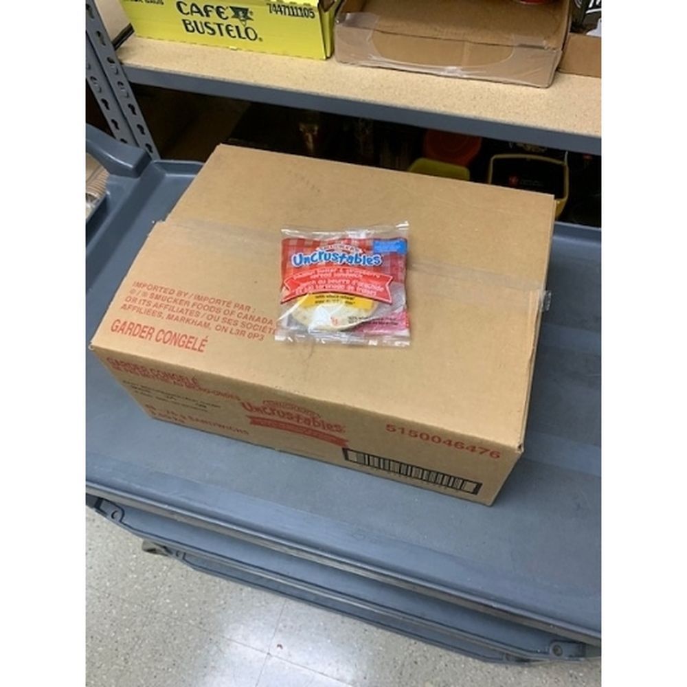 Uncrustables Peanut Butter And Strawberry Sandwich, 76 G -- 48 Per Case