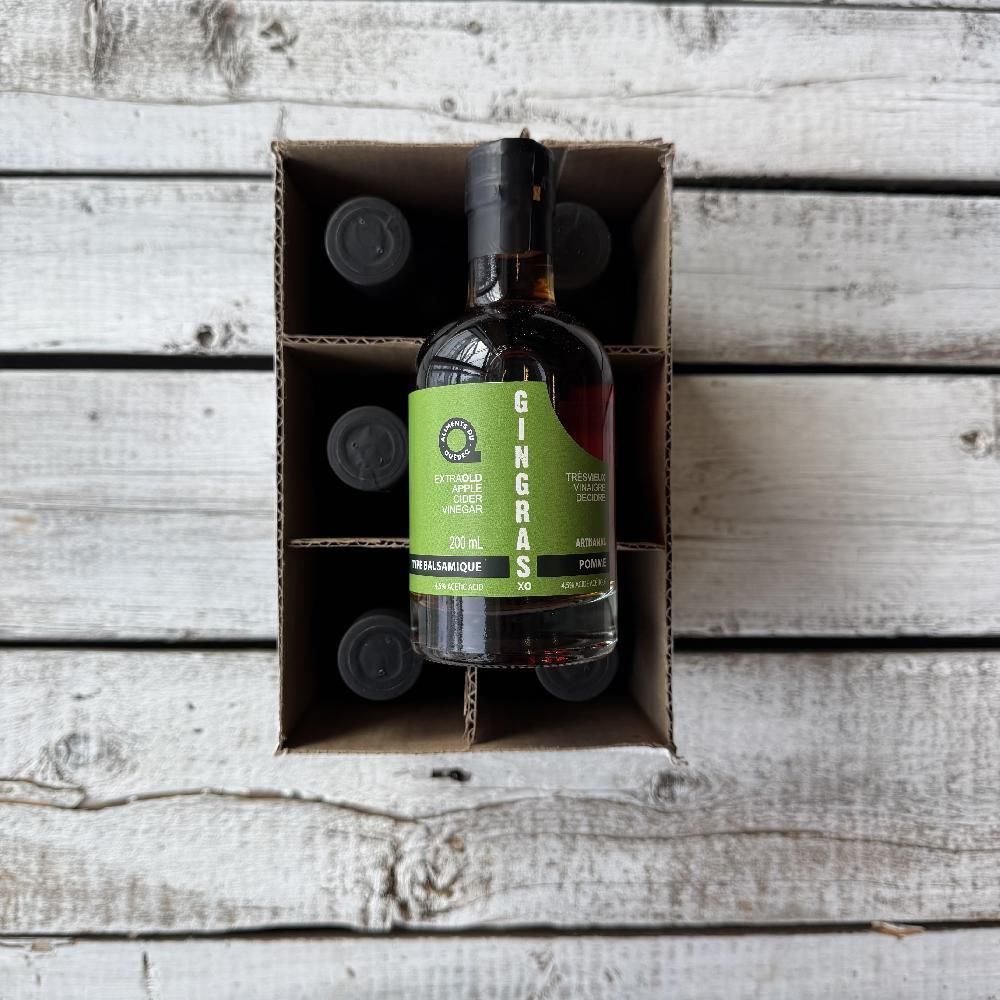 Au Coeur De La Pomme Extra Old Apple Cider Vinegar, 200 Ml - 6 Per Case