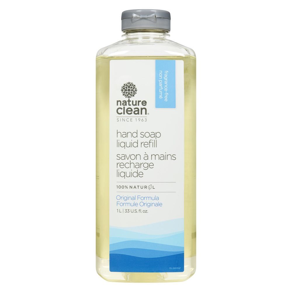 Nature Clean Unscented Liquid Hand Soap, 1 L -- 6 Per Case