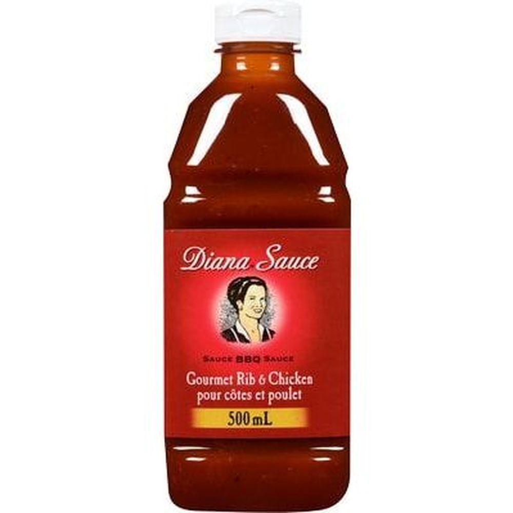 Diana Sauce Barbecue Au Poulet Et Aux Côtes Levées, 500 Ml -- 10 Par Boîte