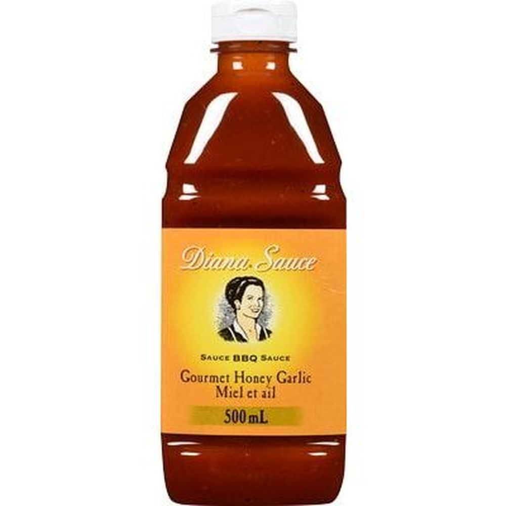 Diana Sauce Barbecue Au Miel Et À L'ail, 500 Ml -- 10 Par Boîte