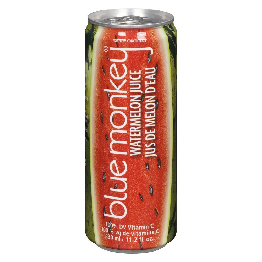 Blue Monkey Watermelon Juice, 330 Ml -- 12 Per Case