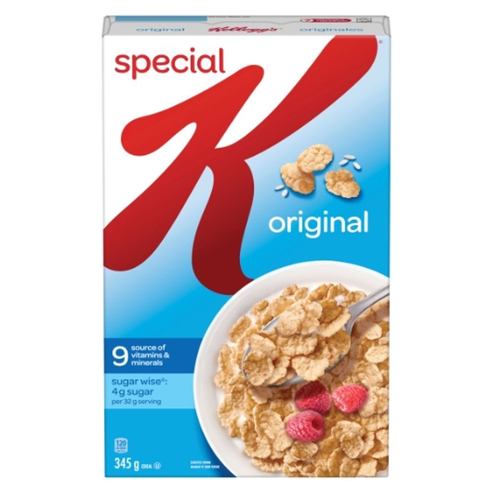 Special K Céréales Originales, 345 G – 10 Par Boîte