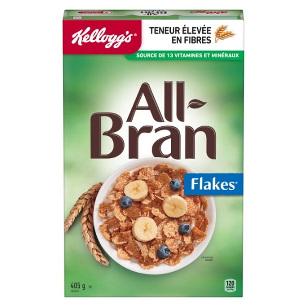 All-bran Flakes Cereal, 405 G -- 8 Per Case