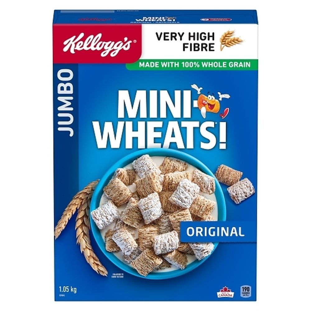 Mini-wheats Original Frosted Cereal, 1050 G -- 10 Per Case