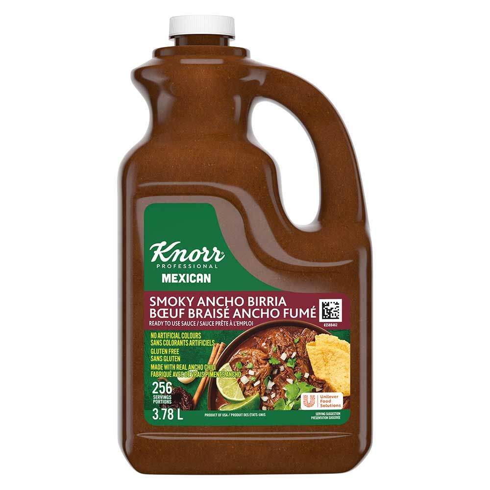 Knorr Professional Smoky Ancho Birria Sauce, 3.78 L -- 1 Each
