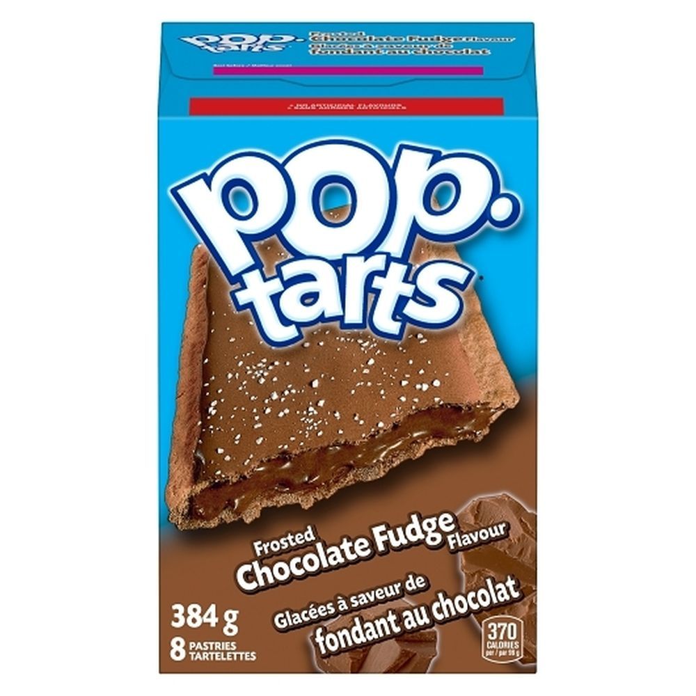 Pop-tarts Pâtisseries Grillées Au Fudge Au Chocolat Givré, 384 G – 12 Par Boîte