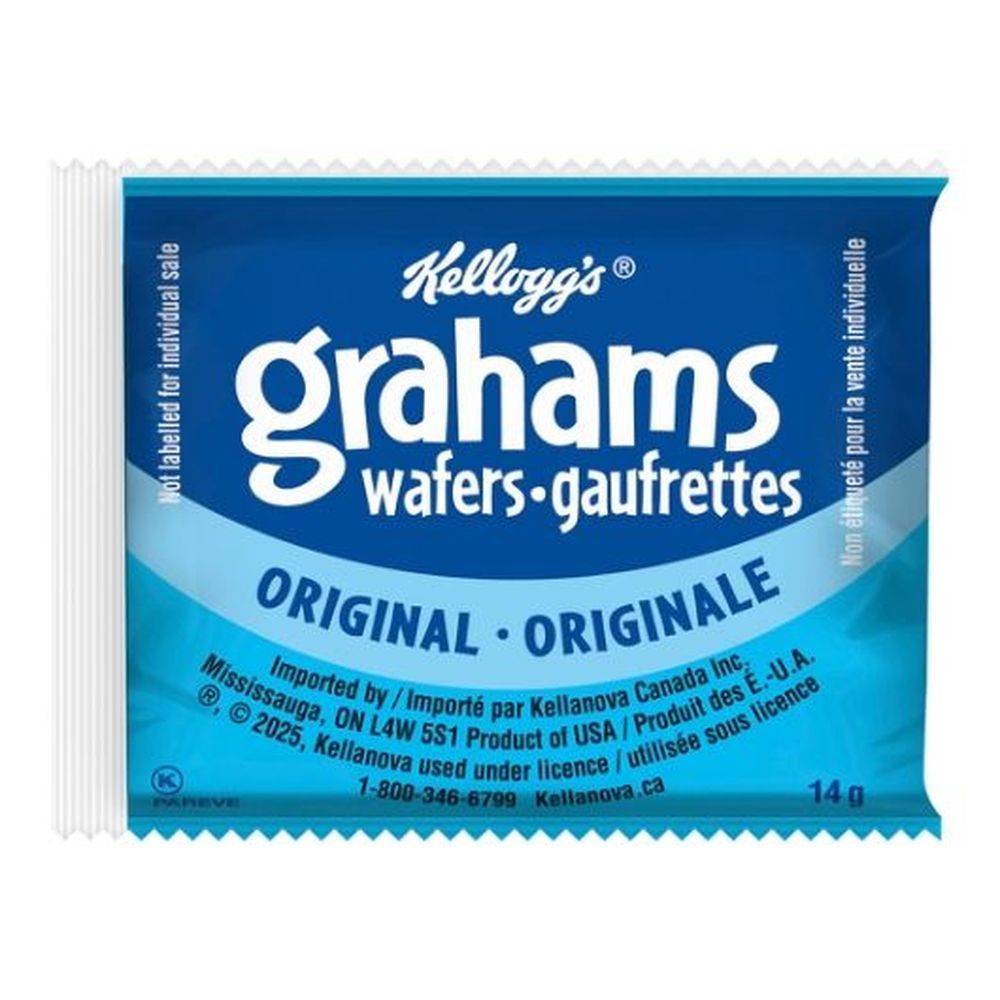 Kellogg Gaufrettes Graham Cracker, 14 G – 200 Par Boîte