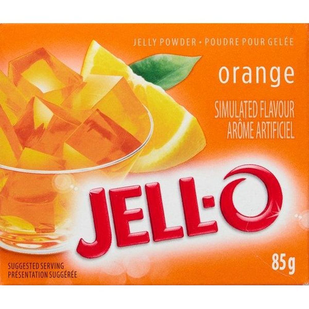 Jell-o Orange Jelly Powder, 85 G -- 24 Per Case