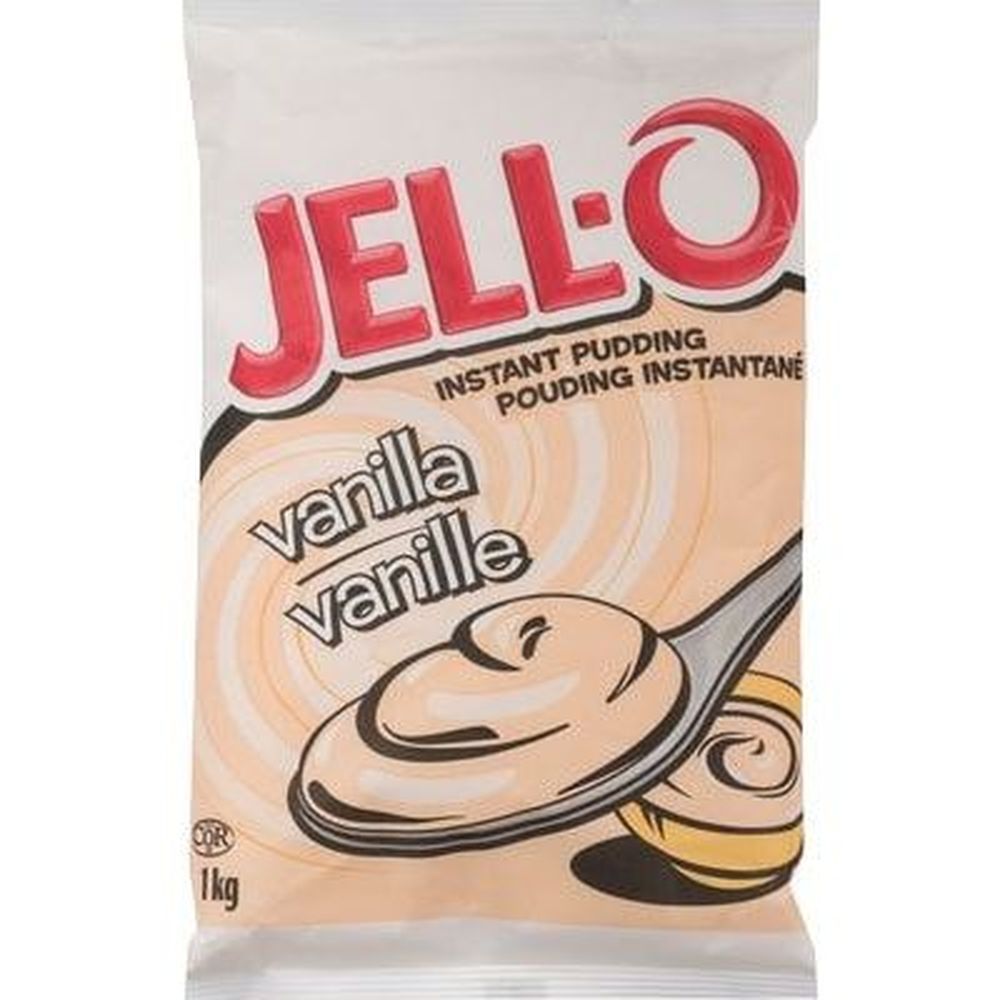 Jell-o Instant Vanilla Pudding, 1 Kg -- 2 Per Case