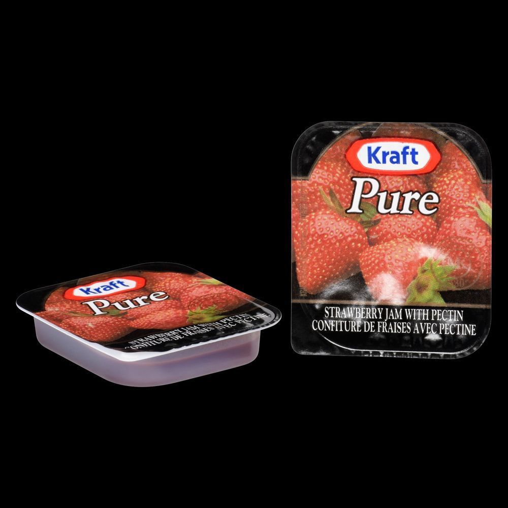 Kraft Gluten Free Strawberry Jam - Portion Pack, 10 Ml -- 140 Per Case