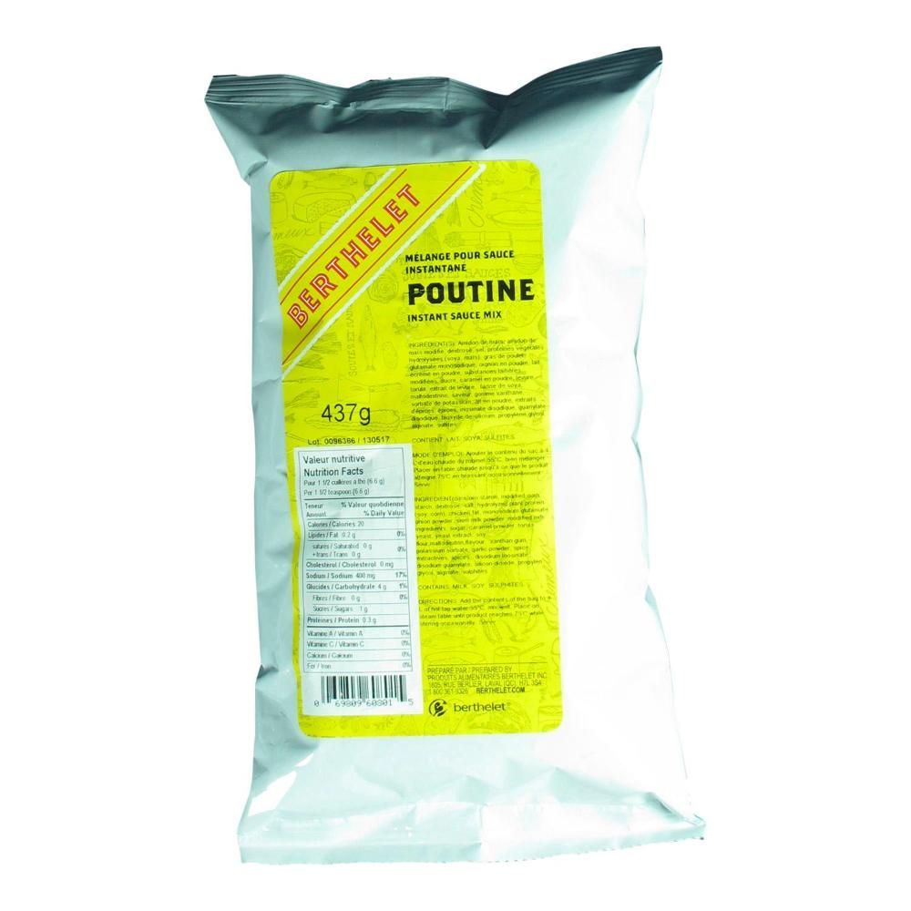 Berthelet Poutine Instant Sauce Mix, 437 G - 6 Per Case