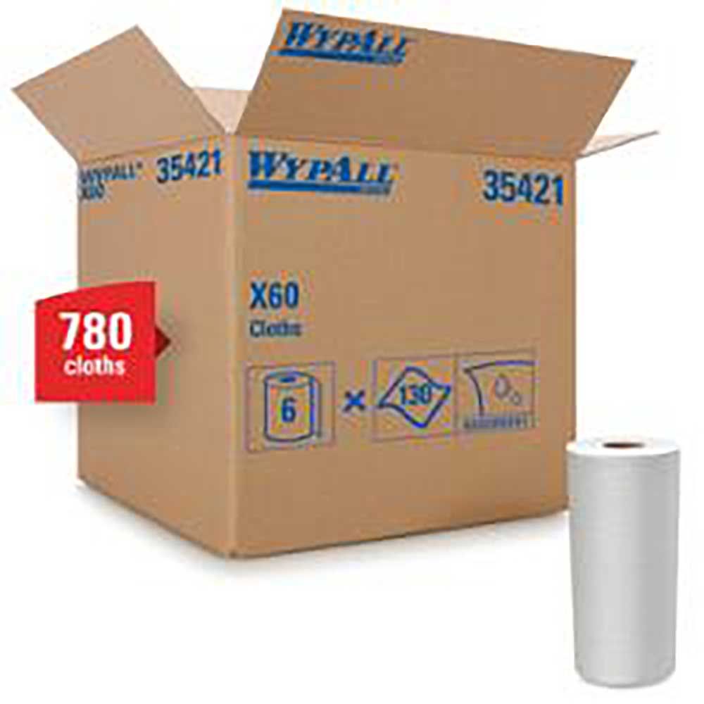 Universal Wypall X60 4-ply Cloth Rolls