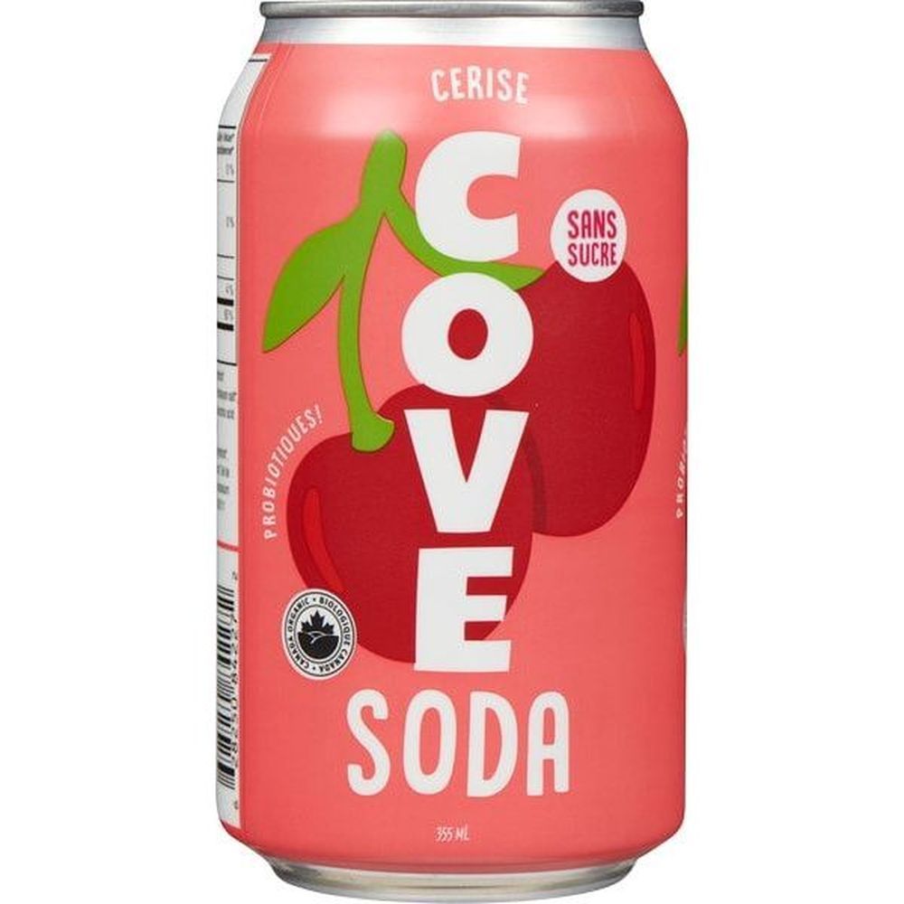 Cove Soda Cherry Soda, 355 Ml -- 12 Per Case