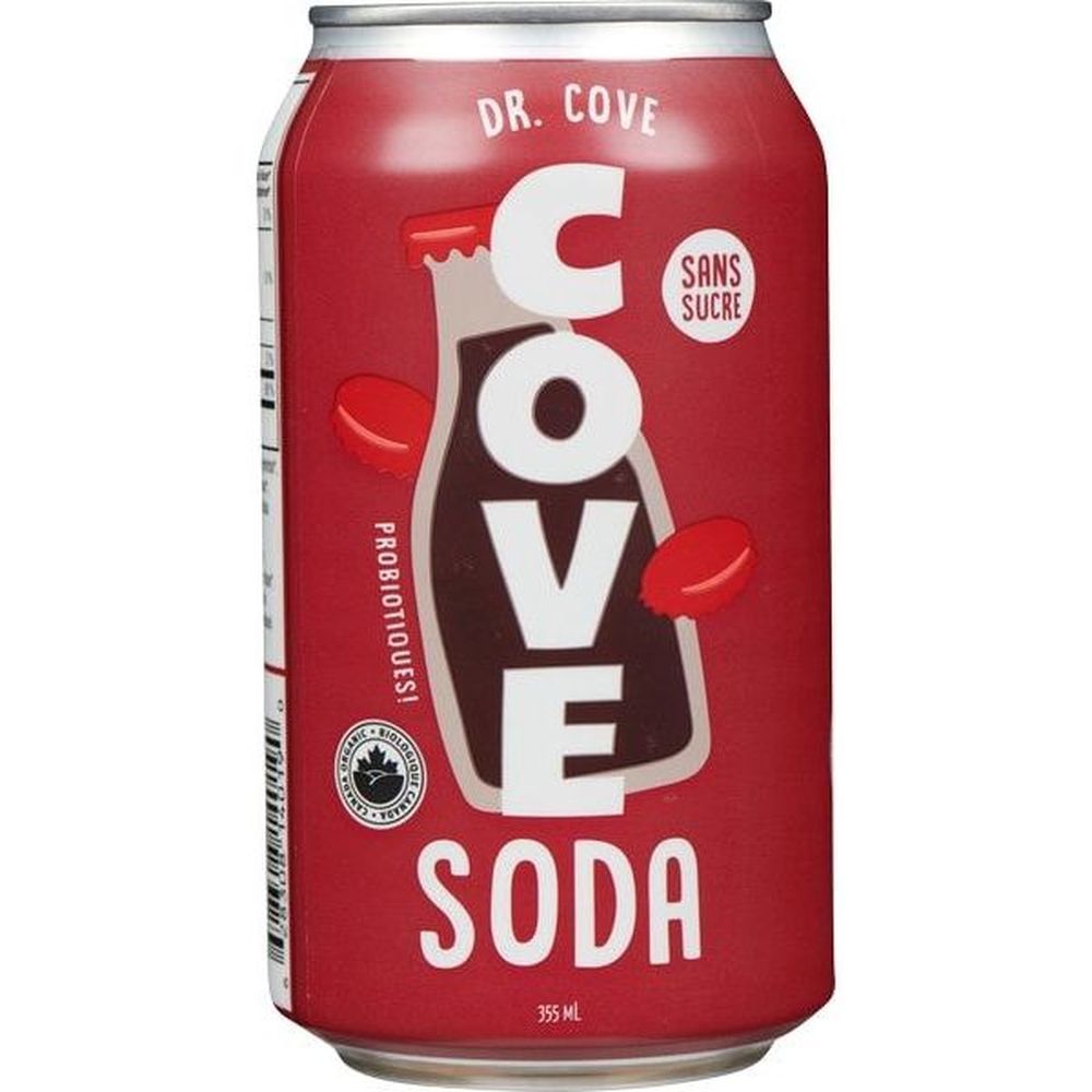 Cove Soda Probiotic Soda, 35 Ml -- 12 Per Case