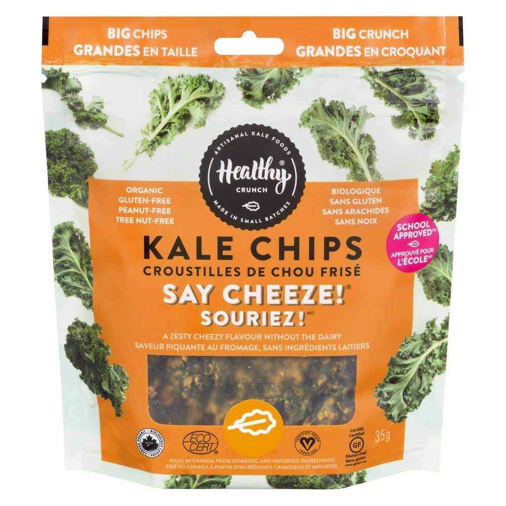 Healthy Crunch Chips De Chou Frisé « Dites Cheeze ! », 35 G -- 6 Par Caisse