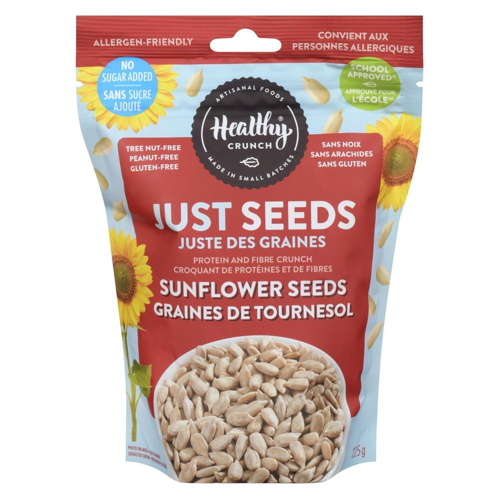 Healthy Crunch Just Seeds - Graines De Tournesol, 225 G -- 6 Par Caisse