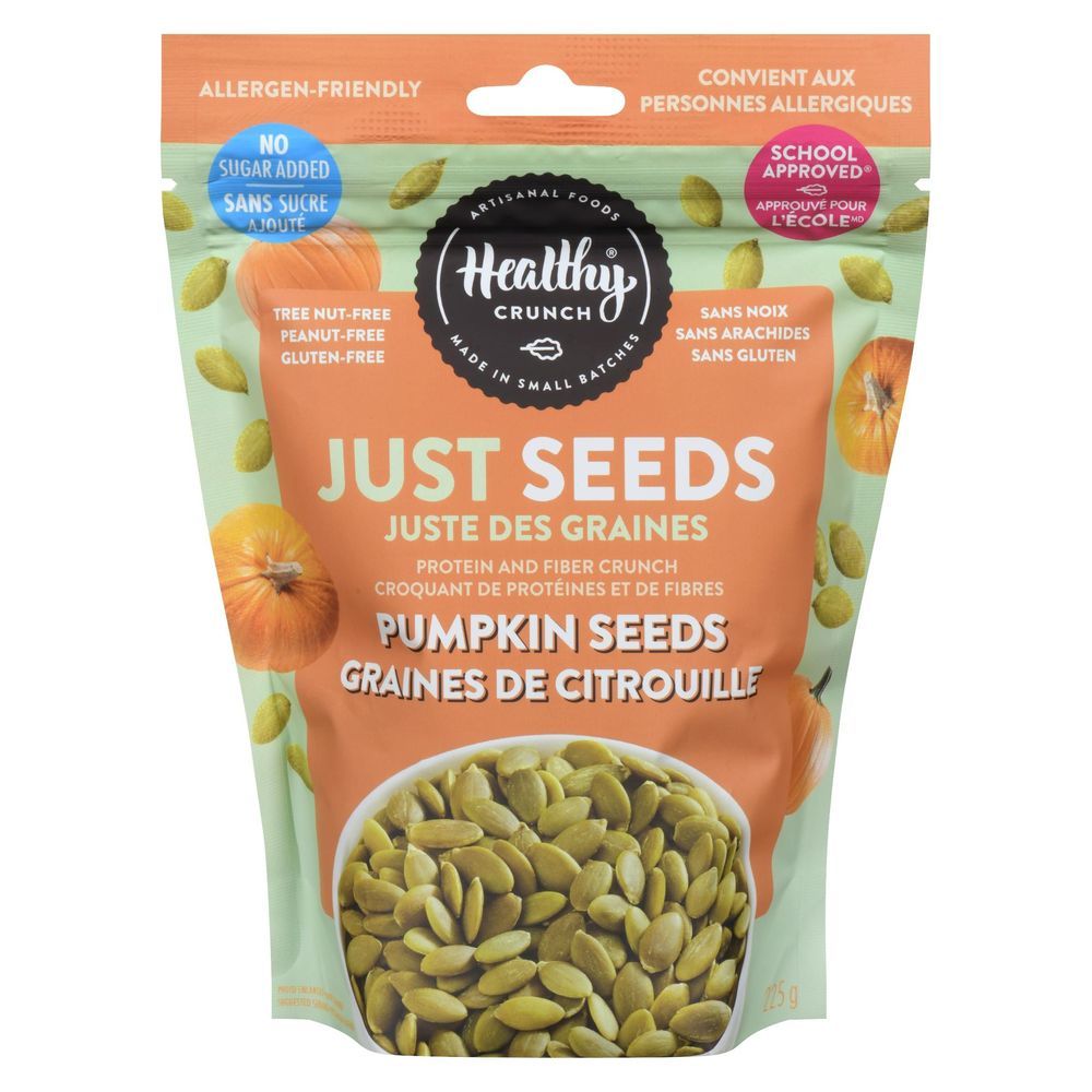 Healthy Crunch Just Seeds - Graines De Citrouille, 225 G -- 6 Par Caisse