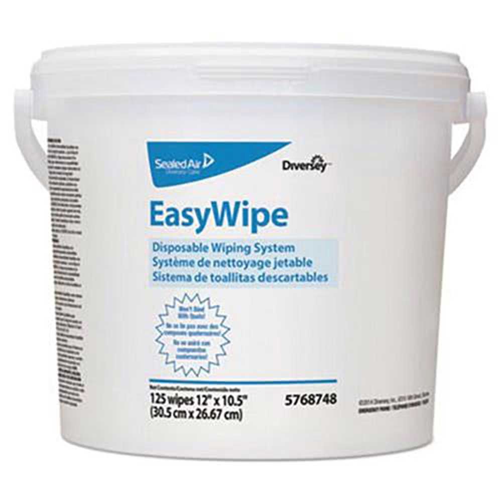 Diversey Easyway Disposable Wet Wipe, 24.8 X 8.6 In -- 6 Per Case