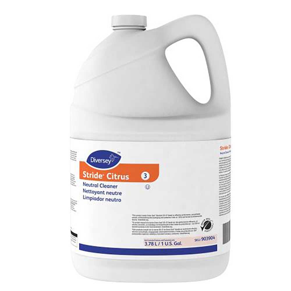 Stride Citrus Neutral Cleaner, 1 Gal -- 4 Per Case