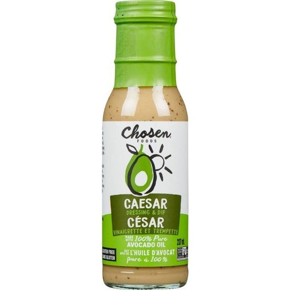Chosen Foods Vinaigrette César À L'huile D'avocat, 237 Ml -- 6 Par Boîte