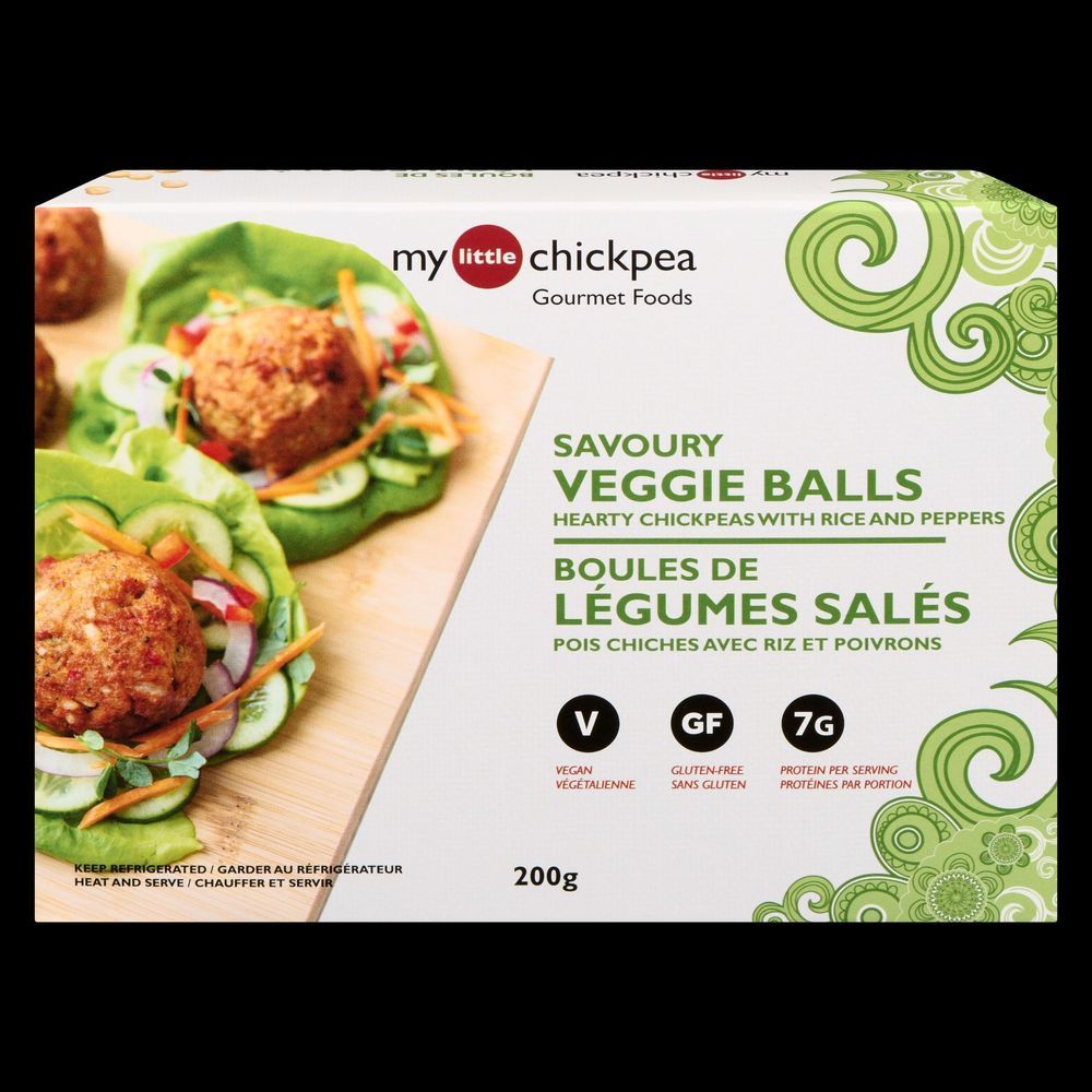 My Little Chickpea Boulettes De Légumes Salées, 200 G -- 12 Par Boîte
