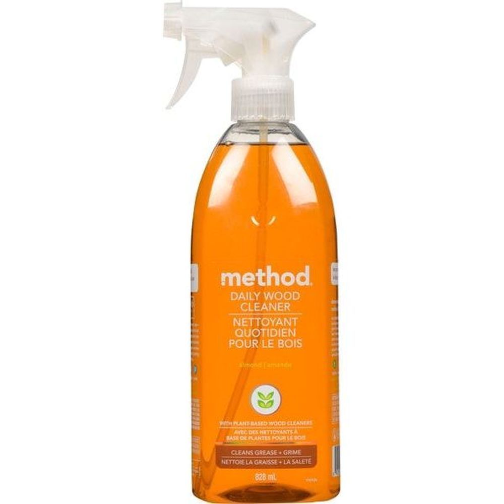 Method Almond Daily Wood Cleaner, 828 Ml -- 8 Per Case