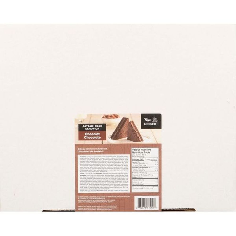 Hafner Chocolate Fudge Mini Triangle Sandwich Cake, 48 Count