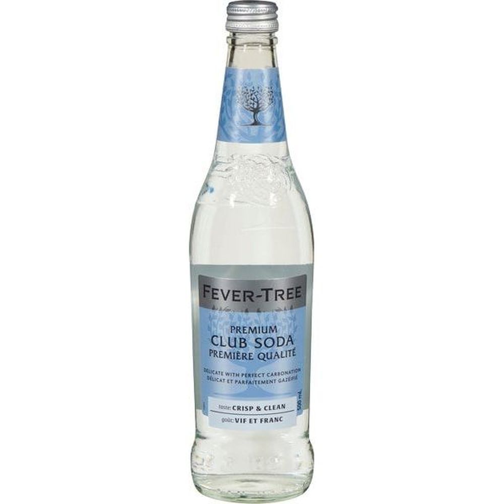 Fever-tree Club Soda, 500 Ml -- 8 Per Case