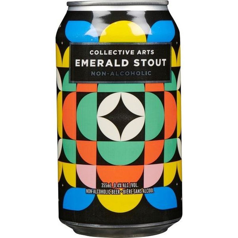 Collective Arts Non-alcoholic Emerald Stout Beer, 355 Ml -- 12 Per Case