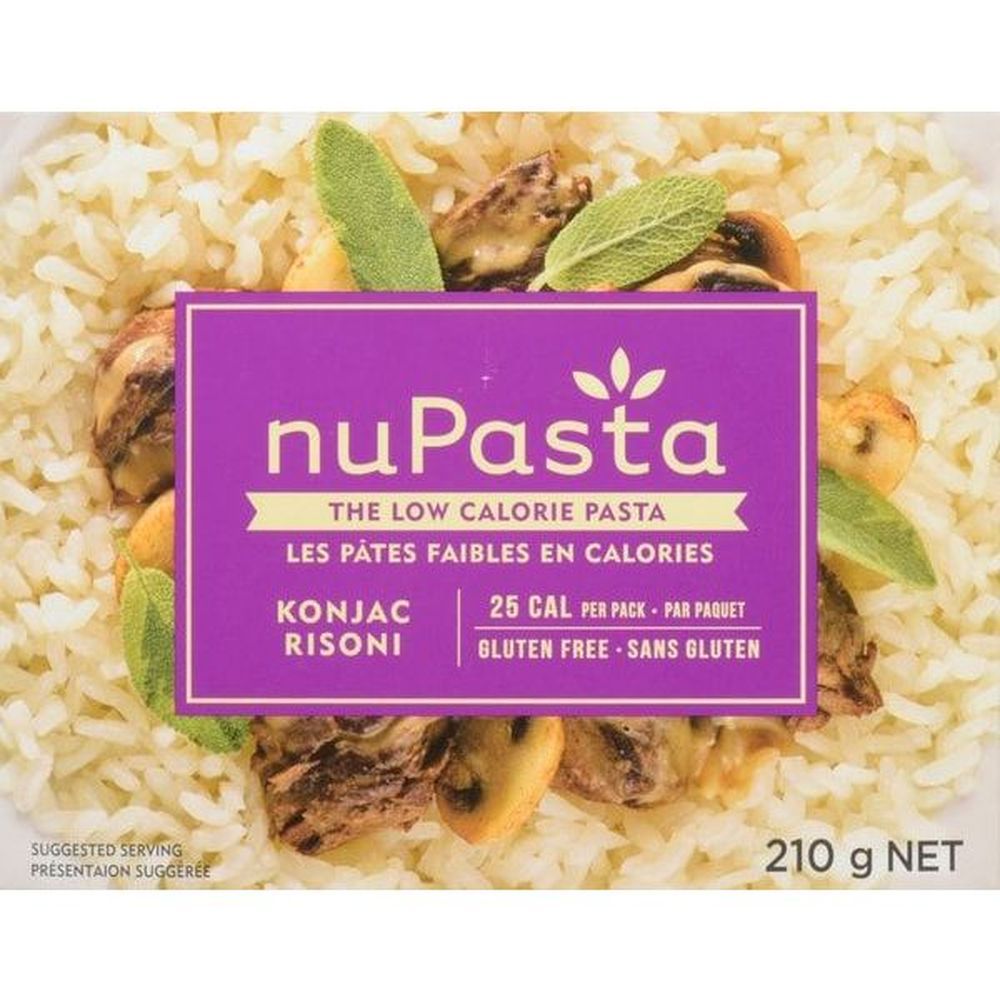 Nupasta Konjac Risoni Sans Gluten, 210 G -- 8 Par Caisse