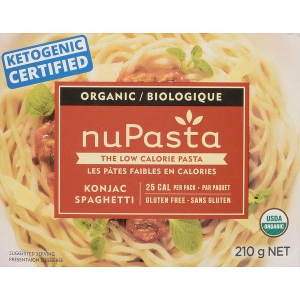 Nupasta Pâtes Spaghetti Au Konjac Biologiques, 210 G -- 8 Par Caisse
