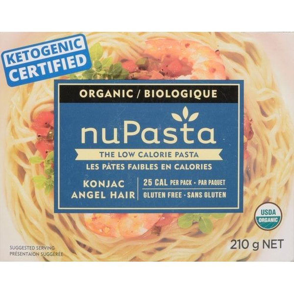 Nupasta Pâtes De Cheveux D'ange Au Konjac Biologique, 210 G -- 8 Par Boîte